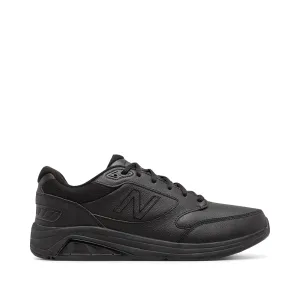 New Balance Men's 928v3 Leather Sneaker in Black