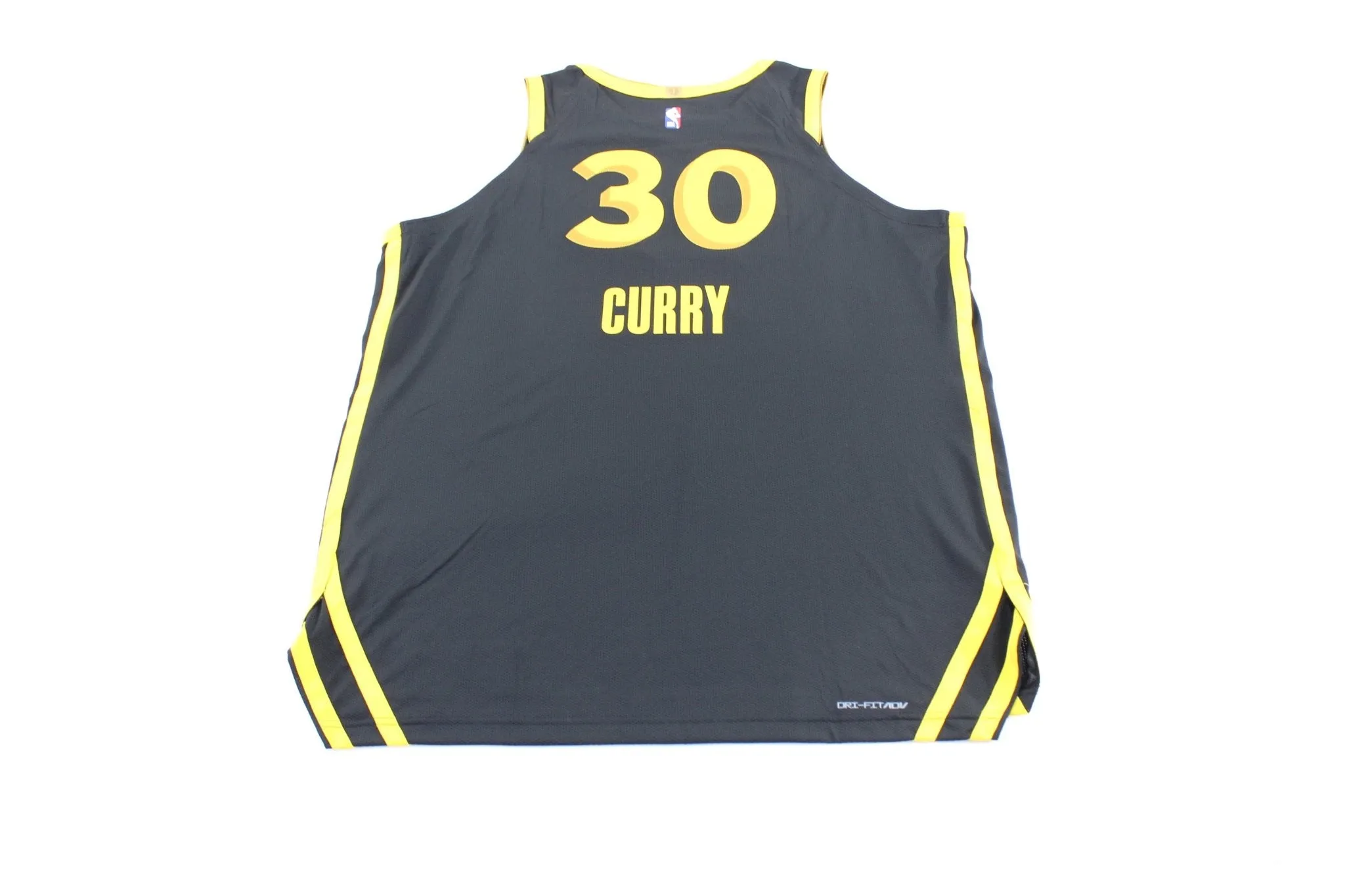 Nike Embroidered Logo Golden State Warriors Stephen Curry Basketball Jersey