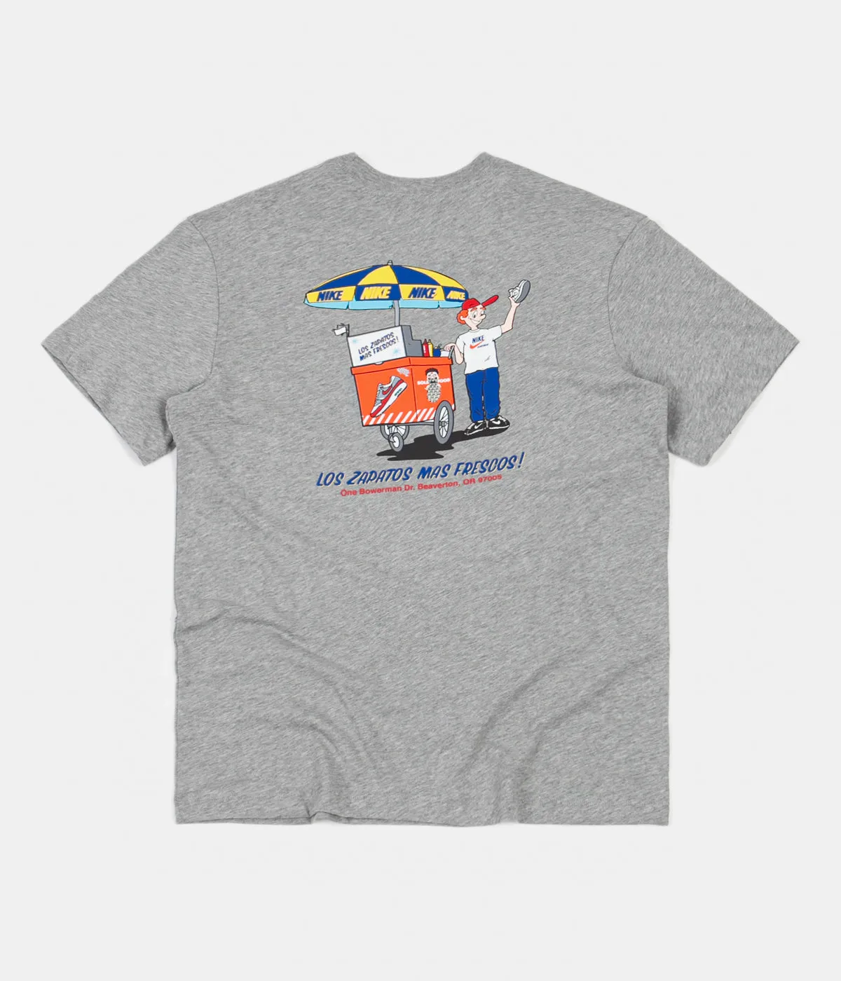 Nike Food Cart T-Shirt - Dark Grey Heather