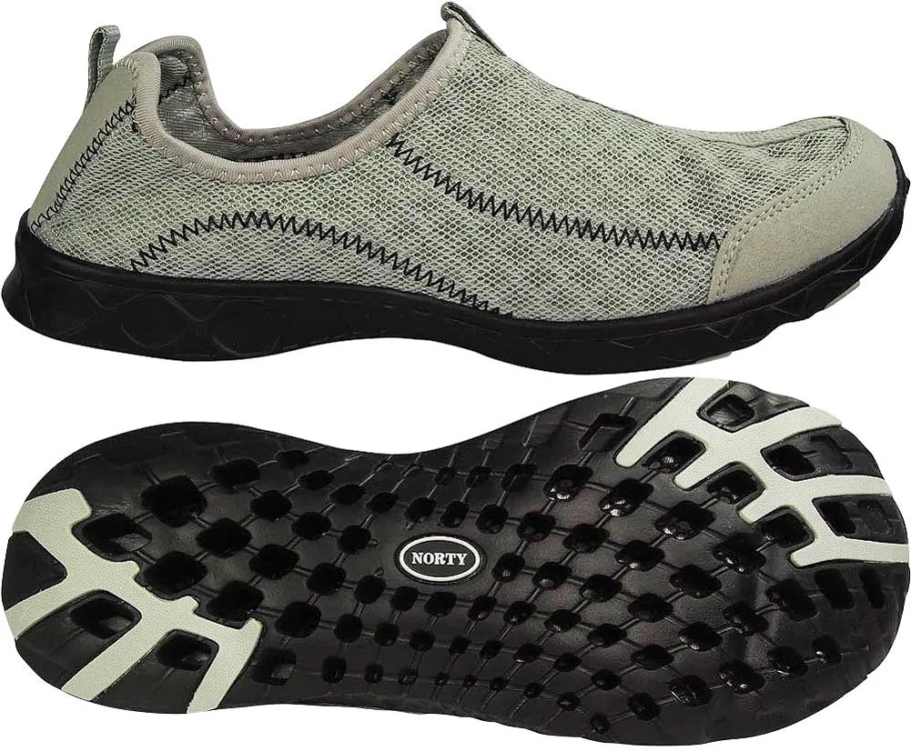 Norty Slip-On Men's Water Shoes for Water Sports & Aerobics Lightweight, Comfortable