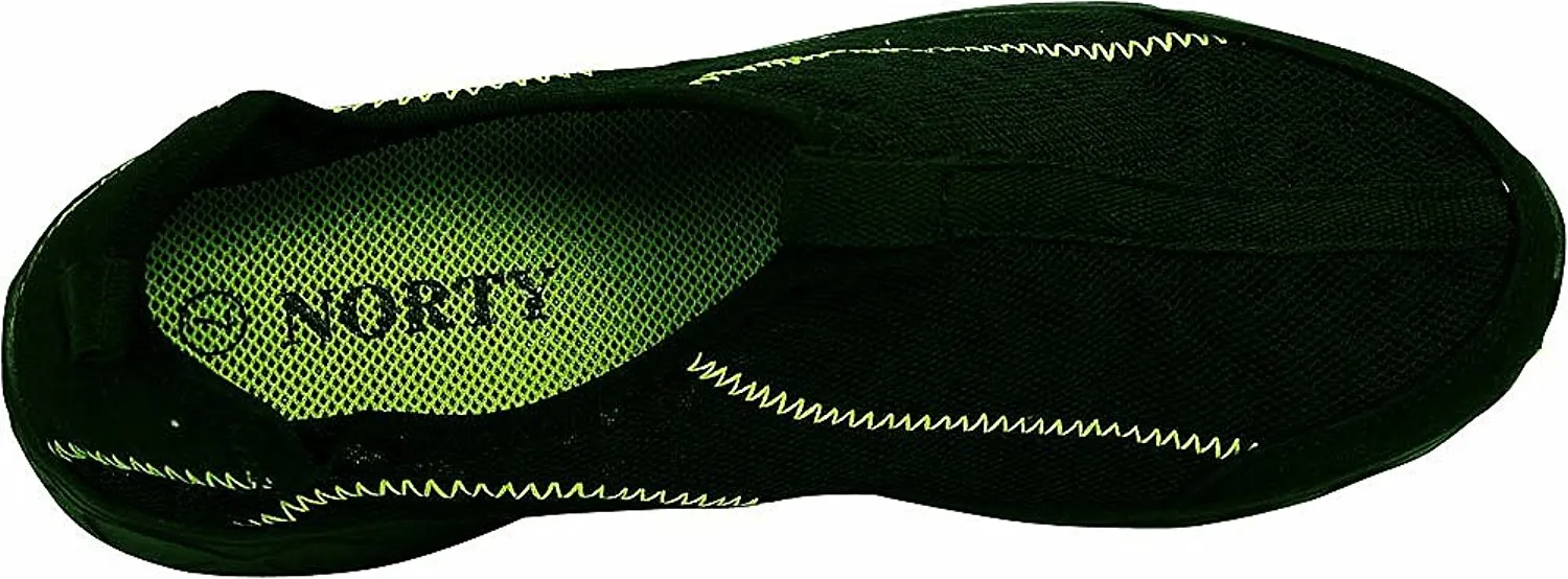 Norty Slip-On Men's Water Shoes for Water Sports & Aerobics Lightweight, Comfortable