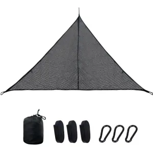 Outdoor Multi-person Hammock Large Sky Tree Tent Aerial Camping Hammock Triangle Hammock, Side Length: 2.9m