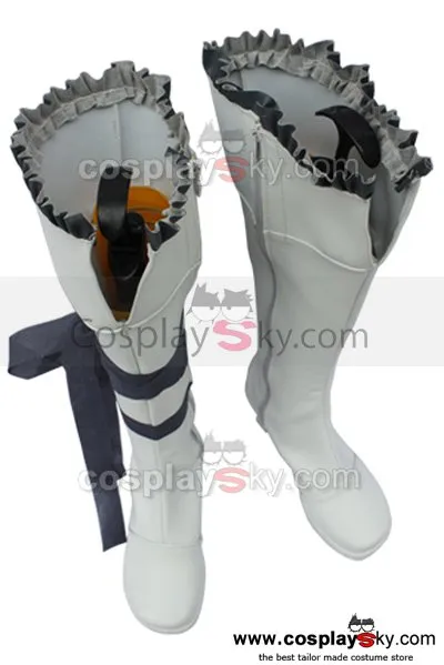 Pandora Hearts Oz Vessalius Cosplay Boots White Shoes