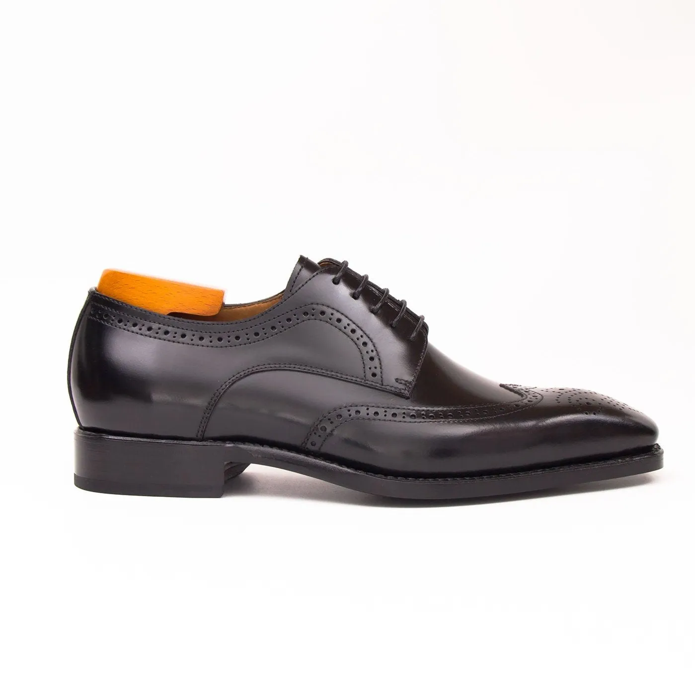 Patent leather goodyear welt dress shoes Black