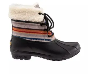 Pendleton Bridger Stripe Duck Mid Rain Boots