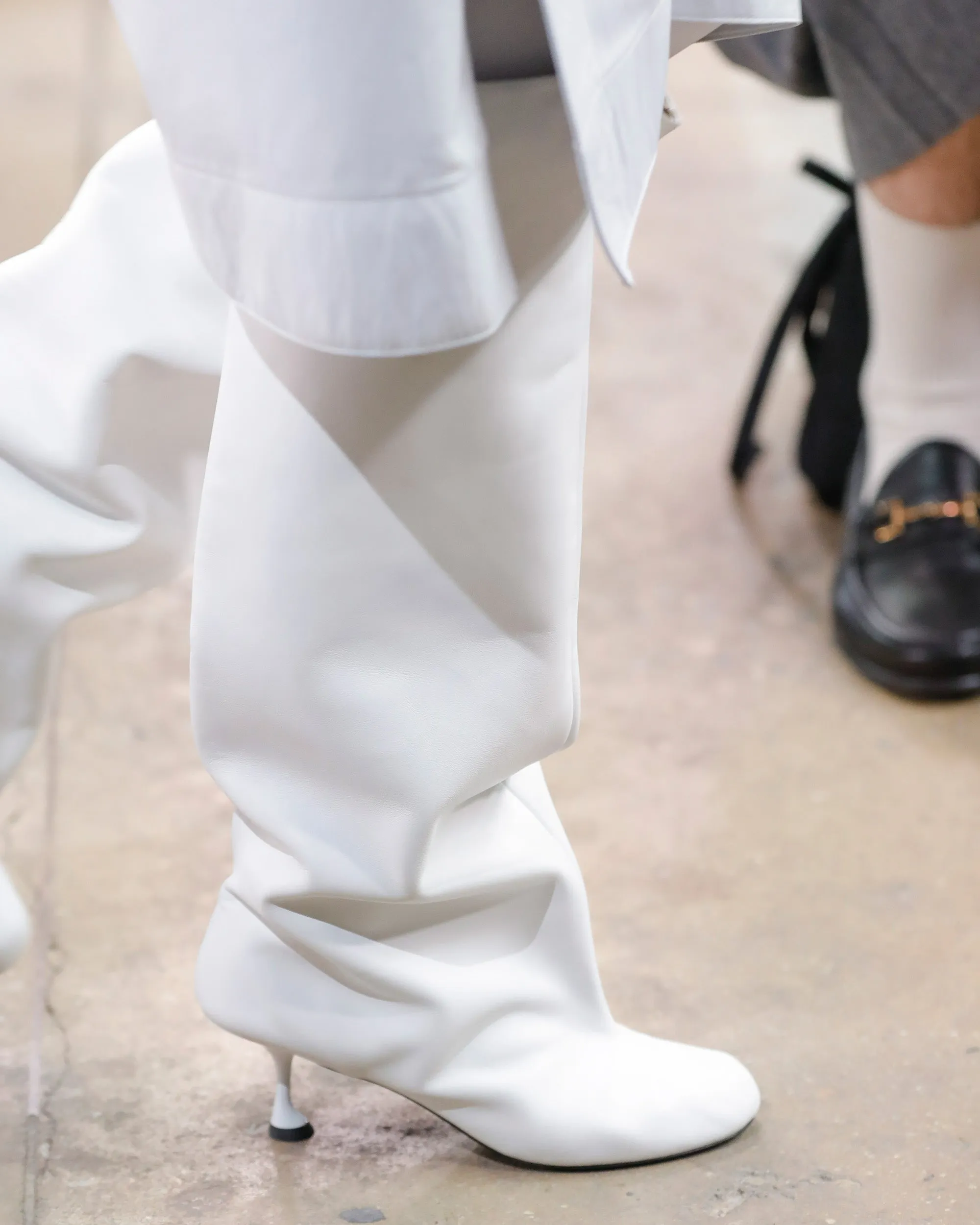 Proenza Schouler Tee Knee High Boots - White