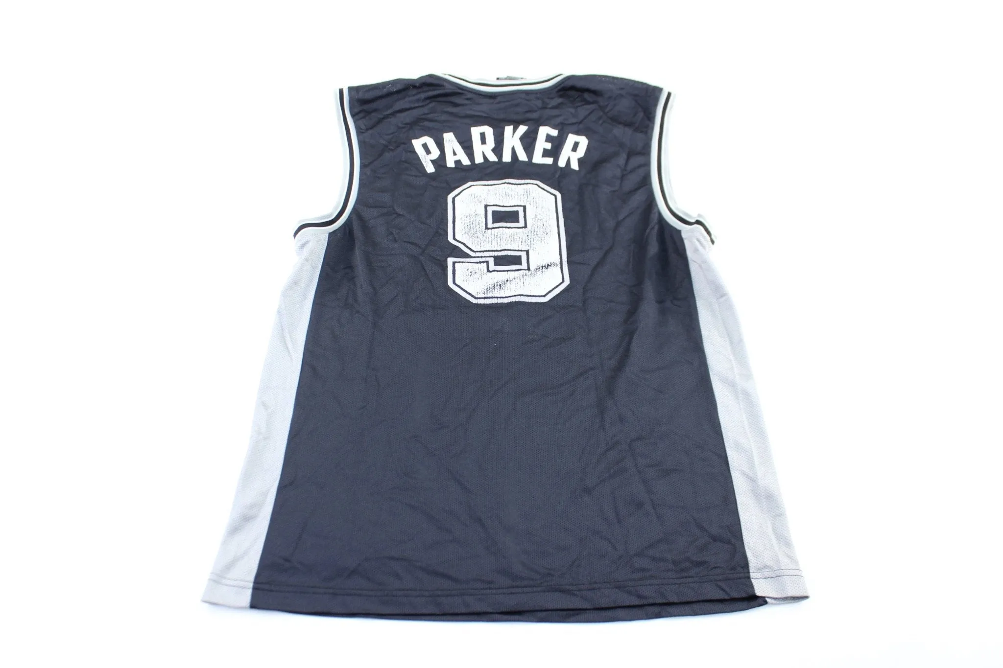 Reebok Embroidered Logo San Antonio Spurs Tony Parker Jersey