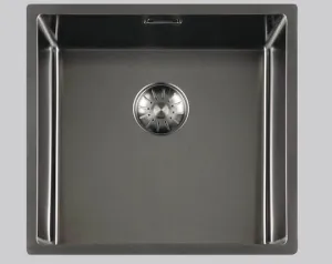 Rubix Sink & Tap Gun Metal