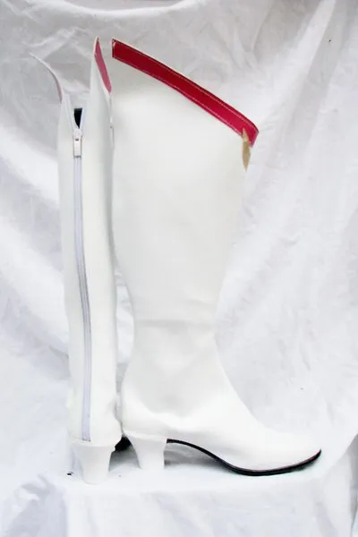 Sailor Moon Usagi Tsukino Cosplay Boots Shoes White