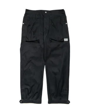 Sassafras Digs Crew Pants 4/5 Duck Canvas Charcoal