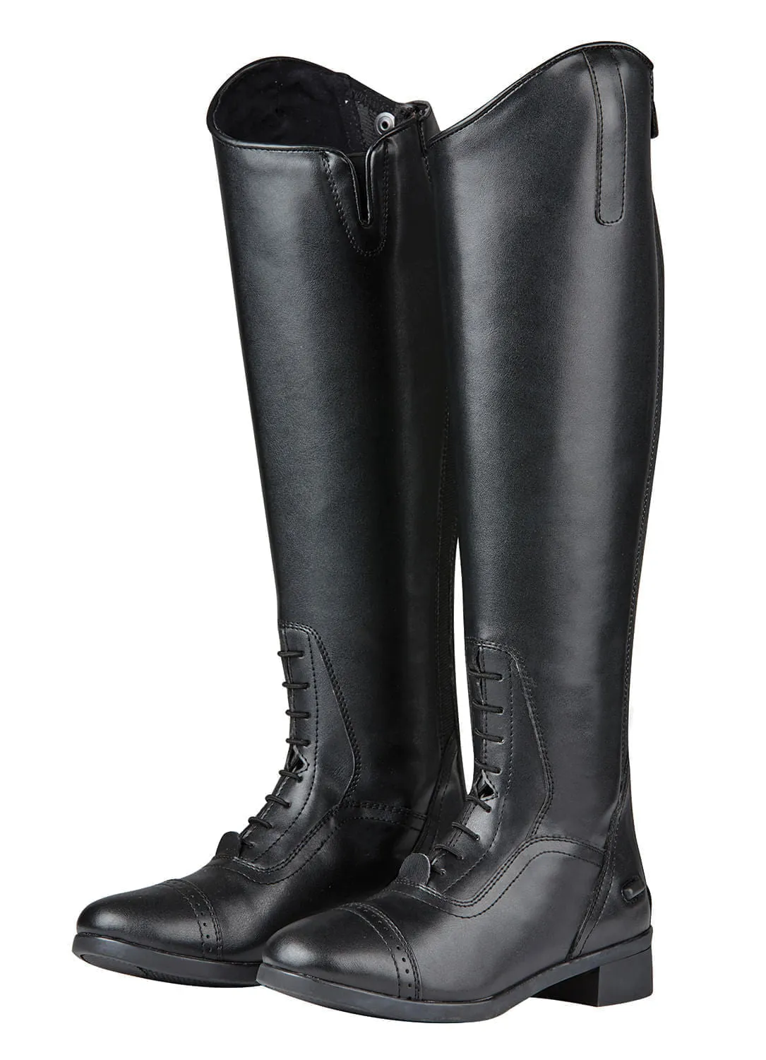 Saxon Syntovia Tall Field Boots, Regular, Black