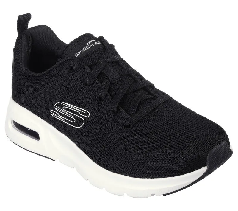 Skechers scarpa da ginnastica da donna Skech- Air Court Slick Avenue 149948/BKW nero bianco