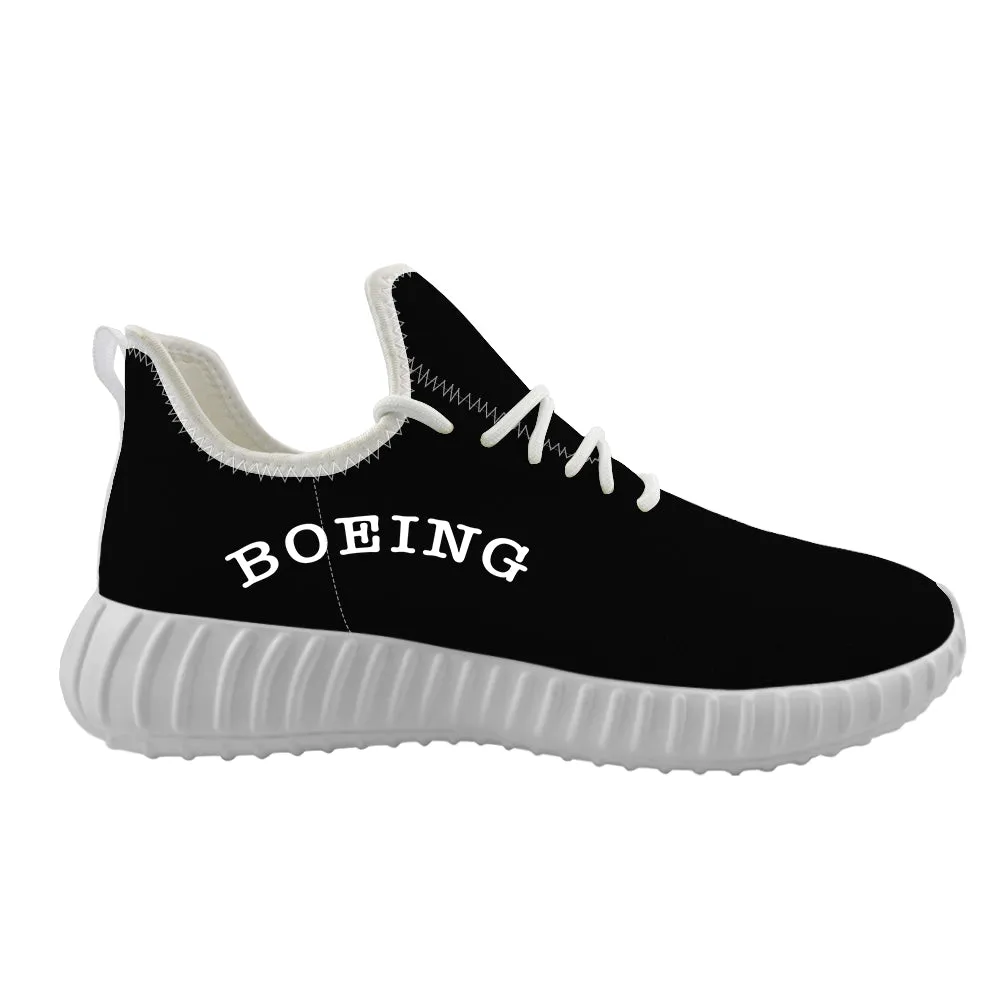 Special BOEING Text Designed Sport Sneakers & Shoes (WOMEN)