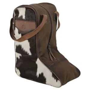 STS Cowhide Full Grain Leather Boot Bag