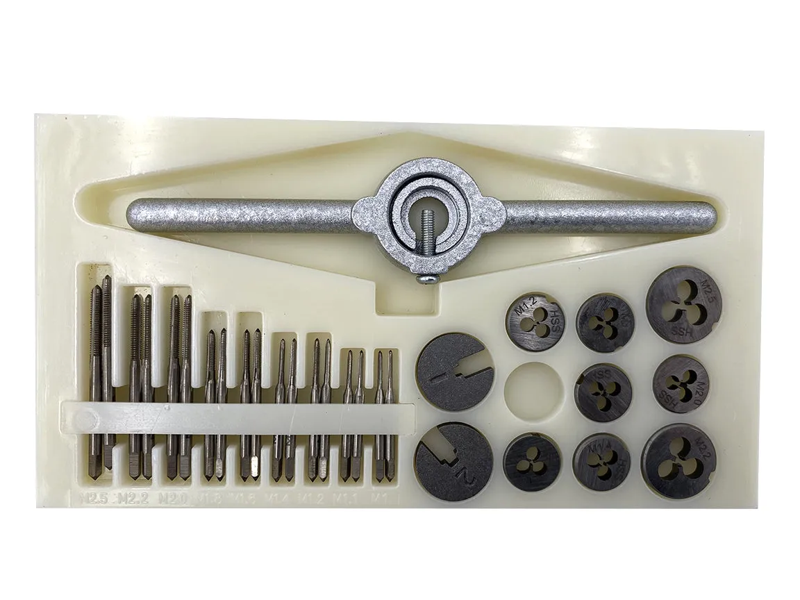 Tap & Die - 30 PC Micro Set - Metric