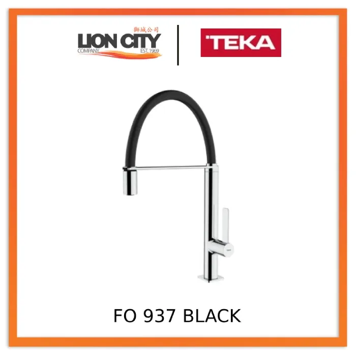 Teka FO 937 Semi-professional Kitchen Tap With Swivel and Flexible Spout