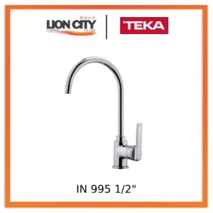 Teka IN 995 1/2" Kitchen Tap Mixer With High Swivel Spout and Anti-scale Aerator