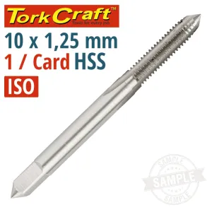 TORK CRAFT TAP HSS 10MM X 1.25 1 PER CARD NR1100-2C