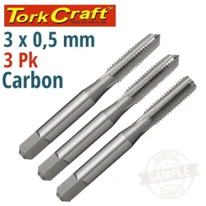 TORK CRAFT TAPS CARB.STEEL 3X0.5MM 3/PK NR2030-3