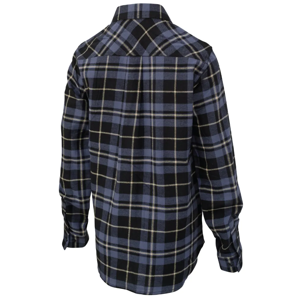 Tough Duck Women's Flannel Shirt with Adjustable Button Cuffs - WS10