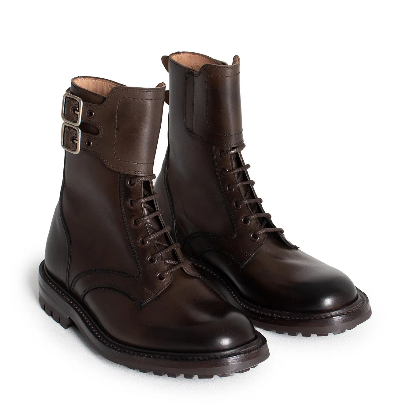 Trickers Gun Boot Espresso Brown