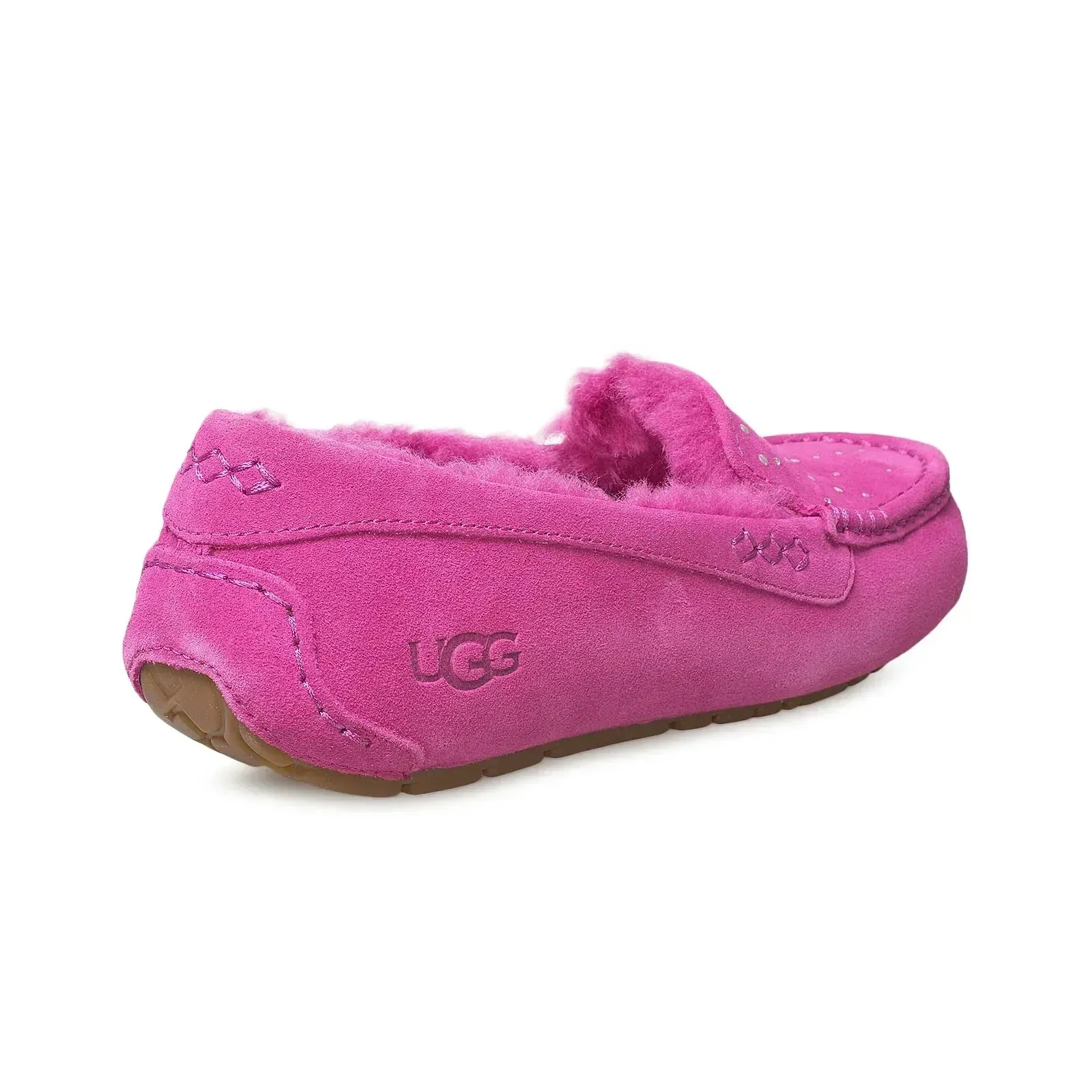 UGG Ansley Studded Fuchsia Slippers - Women's