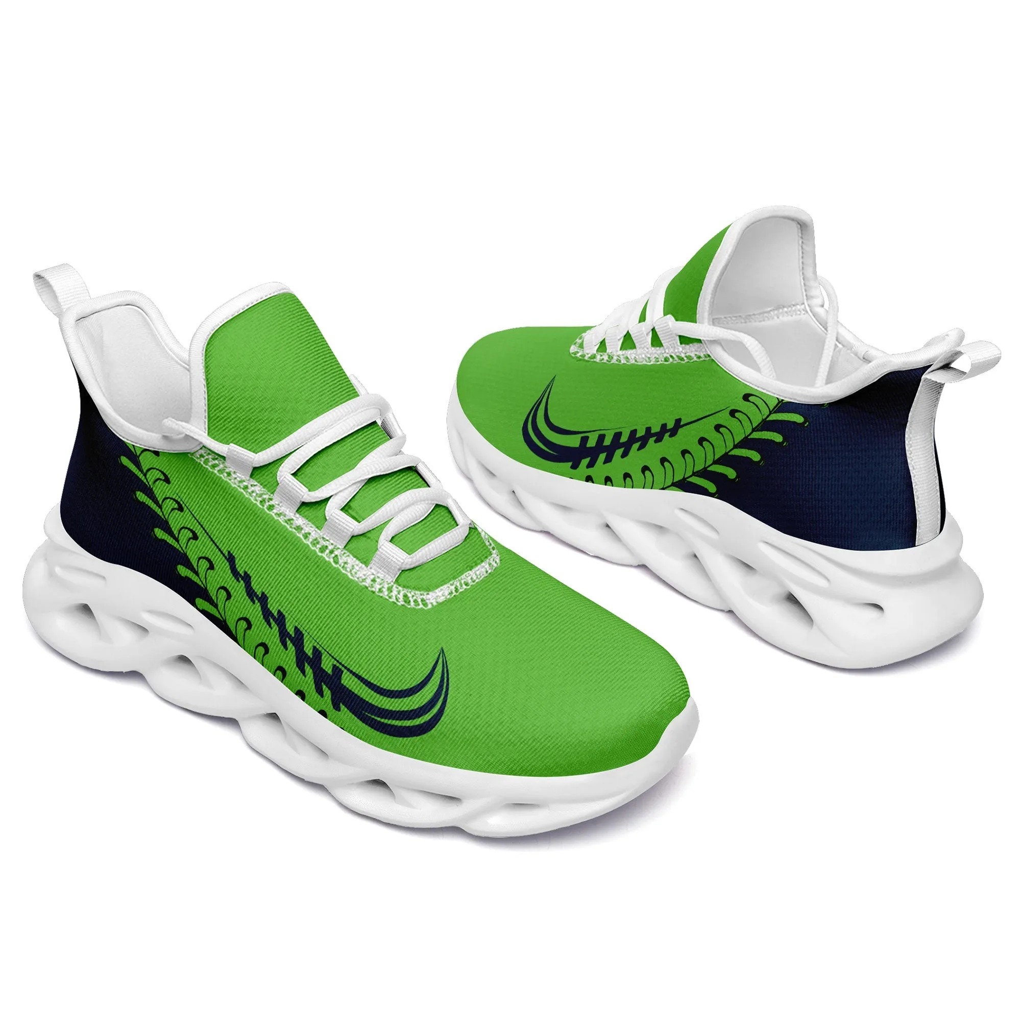 Unique Gift,Custom Green Jersey MaxSoul Shoes and Hat Combo Offer Personalized ZH-bd0b00e0-ae