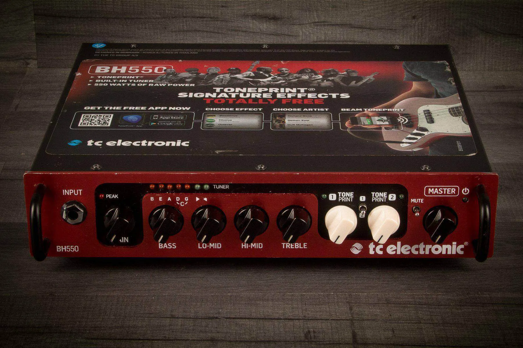 USED - TC Electronics BH550 Bass Head