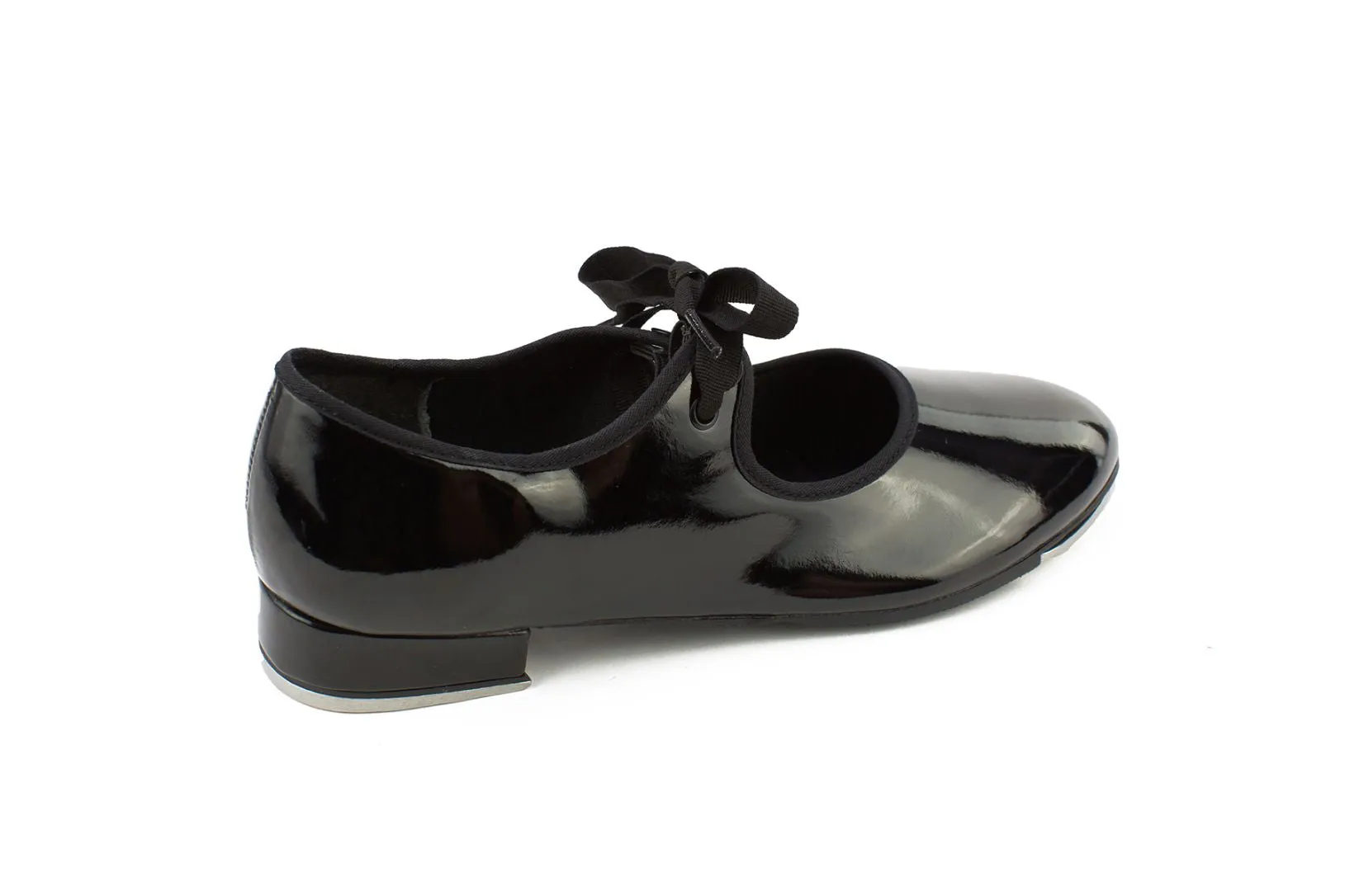 Valiant -- Women's Economy Tap Oxford -- Black Patent