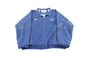 Vintage Reebok Embroidered Logo Dallas Cowboys Zip Up Jacket