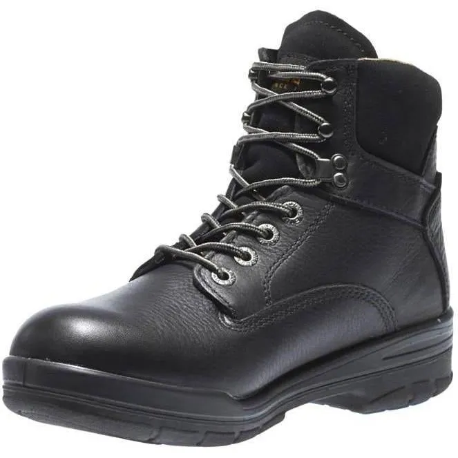 Wolverine Men's DuraShocks SR 6" WP Direct Attach Work Boot Black W03123