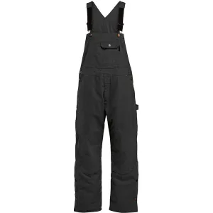 Wolverine Men's Sawmill Duck Insulated Bib - Black - W1204980-003