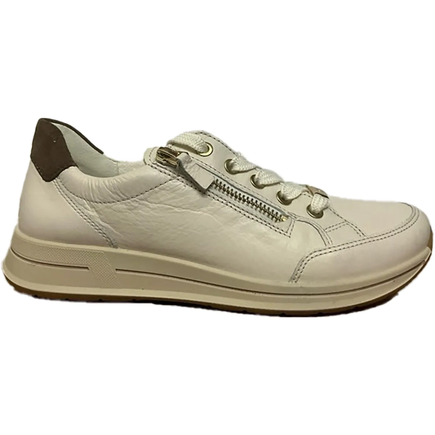 Women's Ara Oleanna Cream Calf/Sesame Leather