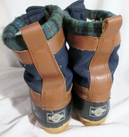 Womens NORTHWEST TERRITORY THERMOLITE Wellies Rain Duck Boots Snow BLUE 10 Garden