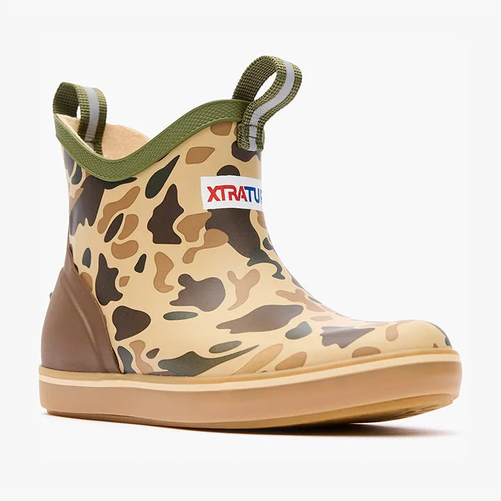 Xtratuf Duck Camo Children's Ankle Deck Boots XKAB-DCMC